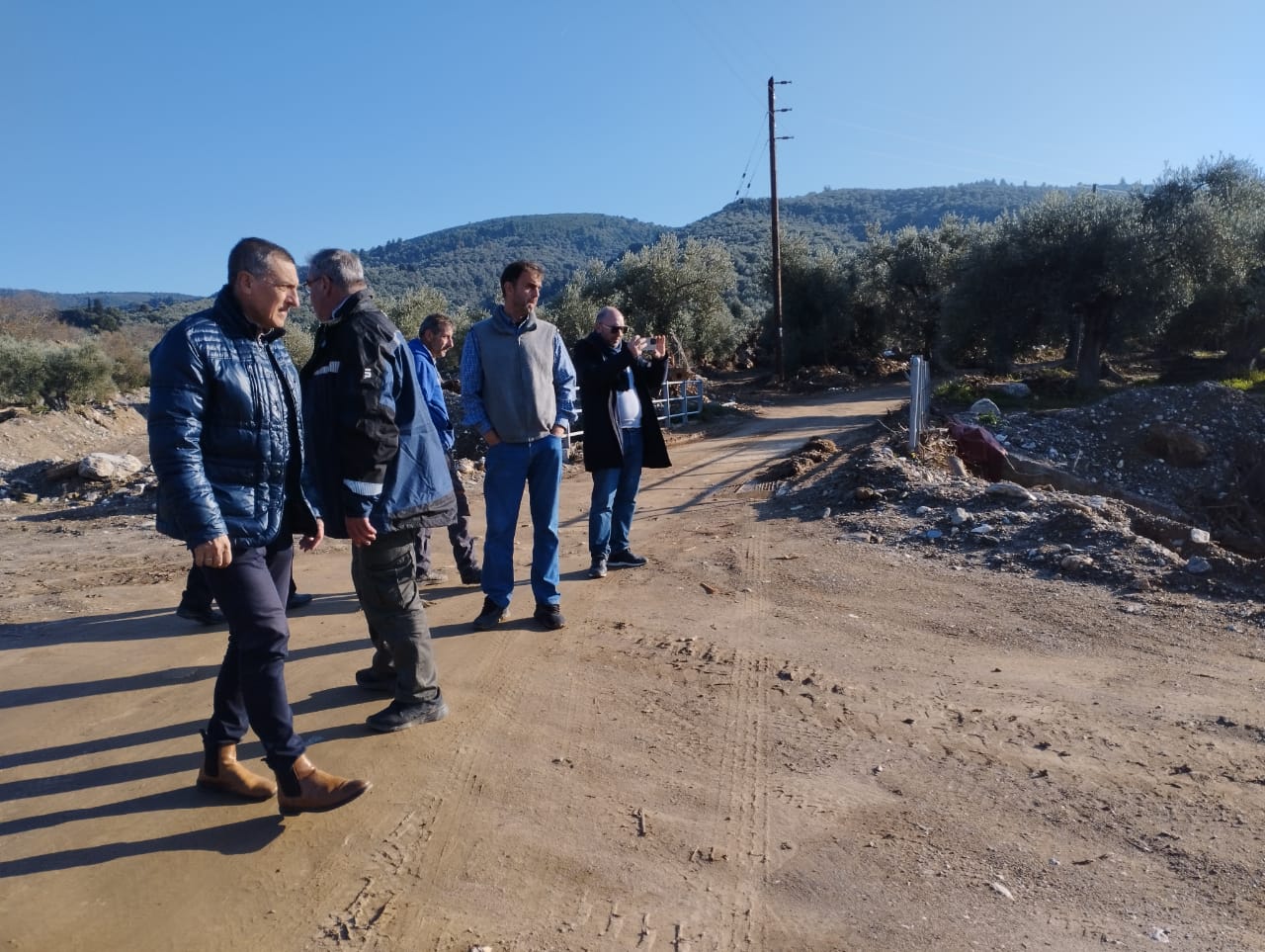 Στην τοπική κοινότητα Μηλίνας ο Δημήτρης Κουρέτας